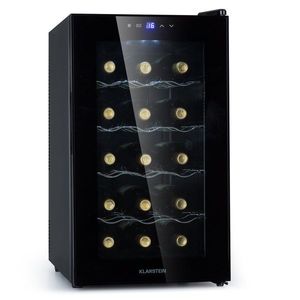 Klarstein Barolo 15 Uno, frigider pentru vin, 48 litri, 15 sticle, 11-18°C, SingleZone imagine