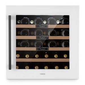 Klarstein Vinsider 36 Built-In Uno, frigider pentru vin încorporat, 36 sticle, 92 litri, oțel inoxidabil imagine