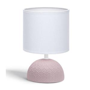Lampă de masă 1xE14/40W/230V roz/albă imagine