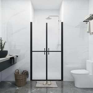 vidaXL Ușă cabină de duș, mată, (78-81)x190 cm, ESG imagine
