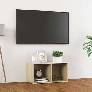 vidaXL Comodă TV, stejar Sonoma, 72x35x36, 5 cm, PAL imagine