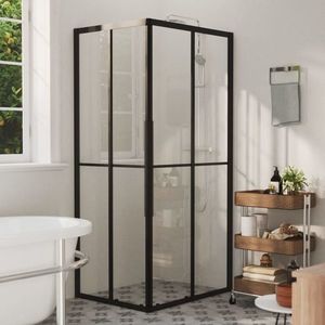 Cabină de duș, 90 x 70 x 180 cm, sticlă securizată imagine
