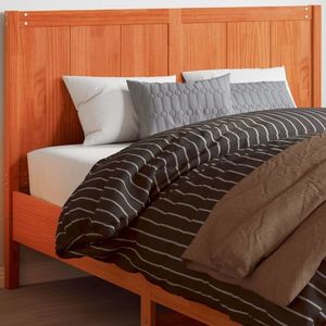 vidaXL Tăblie de pat, maro ceruit, 150 cm, lemn masiv de pin imagine