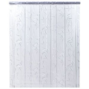 vidaXL Folie fereastră mată, model bambus, 60x500 cm, PVC imagine