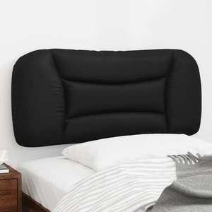 vidaXL Pernă pentru tăblie pat, negru, 90 cm, piele artificială imagine