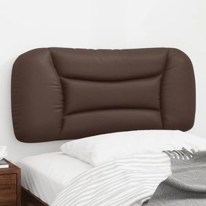vidaXL Pernă pentru tăblie pat, maro, 90 cm, piele artificială imagine