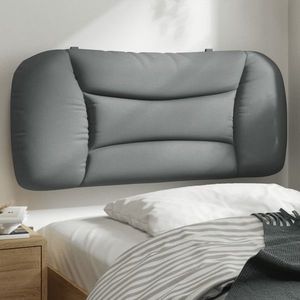 vidaXL Pernă tăblie de pat, gri deschis, 80 cm, material textil imagine