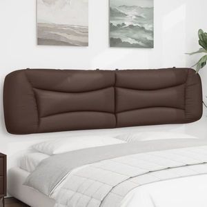 vidaXL Pernă pentru tăblie pat, maro, 200 cm, piele artificială imagine