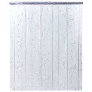vidaXL Folie fereastră mată, model bambus, 45x500 cm, PVC imagine