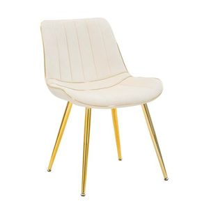 Set 2 scaune Paris, Mauro Ferretti, 51x59x79 cm, lemn de pin, crem imagine