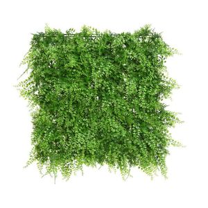 Panou verde artificial / gradina verticala artificiala Fern, Decoris, 50 x 50 cm, plastic, verde imagine
