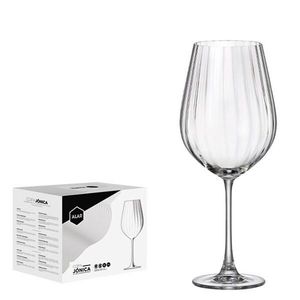 Set 6 pahare vin Jonica, Alar, 850 ml, sticla, transparent imagine