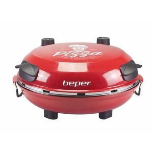 Cuptor electric pentru preparat pizza, Beper, P101CUD300, 1200 W imagine