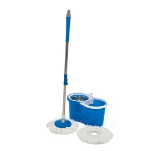 Set curatenie Super Easy Clean cu mop rotativ, Vanora, albastru imagine
