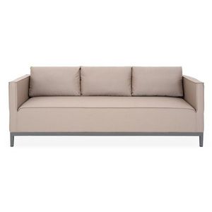 Canapea cu 3 locuri, Eon, L.204 l.85 H.67 cm, aluminiu, gri imagine
