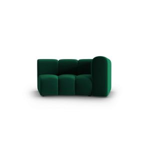 Modul canapea dreapta 1.5 locuri, Lupine, Micadoni Home, BL, 171x87x70 cm, catifea, verde bottle imagine