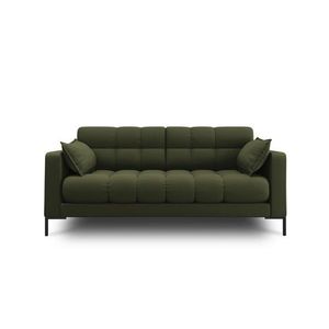 Canapea 2 locuri, Mamaia, Micadoni Home, BL, 152x92x75 cm, tesatura tip twill, verde imagine