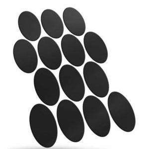 Set 14 buc ovale magnetice autoadezive, 4.2x7.5 cm imagine