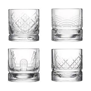 Set pahare whisky Dandy La Rochére, 4 piese, 4 x 30 cl, sticla foarte rezistenta imagine