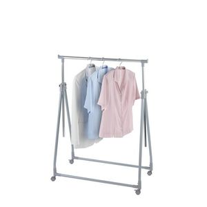 Suport pentru haine, Wenko, pliabil, 88 x 100 - 168 x 11-49 cm, metal/polipropilena imagine