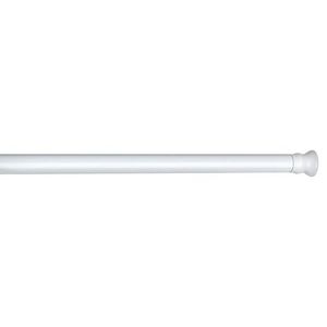 Bara extensibila pentru perdeaua de dus, Wenko, Strong White, 110 - 245 cm, 2.8 cm Ø, aluminiu, alb imagine