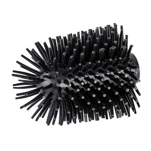 Rezerva perie din silicon pentru toaleta, Wenko, Ø 7.5 cm, negru imagine