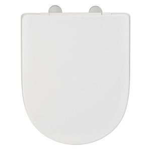 Capac de toaleta, Wenko, Exclusive O.novo, 36.5 x 45 cm, duroplast, alb imagine