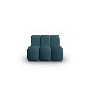 Modul canapea 1 loc fara cotiere, Lupine, Micadoni Home, BL, 90x87x70 cm, poliester chenille, turcoaz imagine