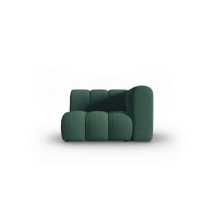 Modul canapea dreapta 1 loc, Lupine, Micadoni Home, BL, 114x87x70 cm, poliester chenille, verde imagine