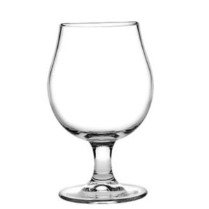 Pahar bere cu picior Draft, Pasabahce, 460 ml, sticla, transparent imagine