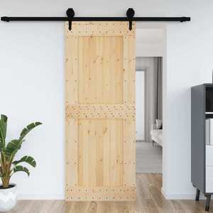 vidaXL Ușă „NARVIK”, 90x210 cm, lemn masiv de pin imagine