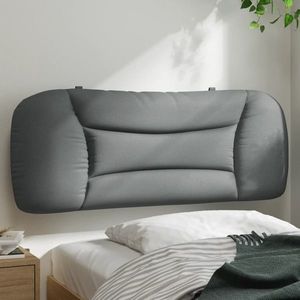 vidaXL Pernă tăblie de pat, gri deschis, 100 cm, material textil imagine