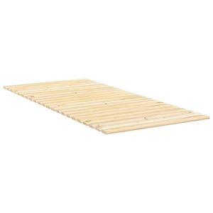 vidaXL Lamele de pat, 90x200 cm, lemn masiv de pin imagine