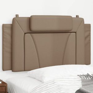 vidaXL Pernă pentru tăblie pat, cappuccino, 100 cm, piele artificială imagine