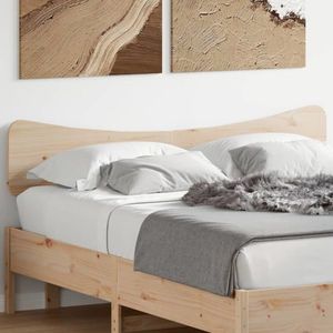 vidaXL Tăblie de pat, 140 cm, lemn masiv de pin imagine