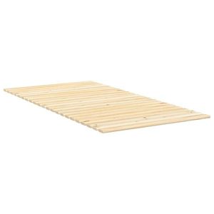 vidaXL Lamele de pat, 100x200 cm, lemn masiv de pin imagine