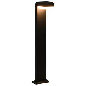 vidaXL Lampă LED pentru exterior, negru, 9 W, oval imagine