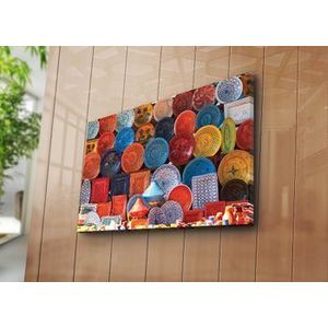 Tablou decorativ pe panza Horizon, 237HRZ5325, Multicolor imagine