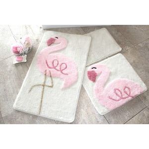 Set covorase baie Chilai Home by Alessia, 3 Piese, 351ALS2004, Multicolor imagine