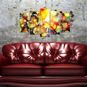 Tablou decorativ multicanvas Pure, 5 Piese, 250PUR2923, Multicolor imagine