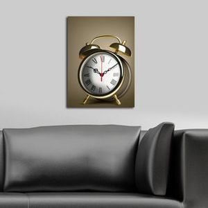 Tablou decorativ cu ceas Clockity, 248CTY1605, Multicolor imagine