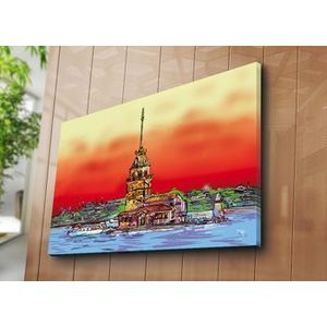 Tablou decorativ canvas Horizon, 237HRZ5260, Multicolor imagine