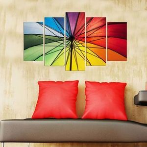 Tablou decorativ multicanvas Pure, 5 Piese, 250PUR2904, Multicolor imagine