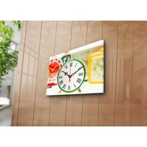 Ceas decorativ de perete Clock Art, 228CLA1631, Multicolor imagine