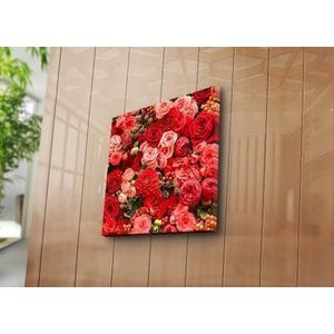 Tablou decorativ Bonanza, 242BNZ1221, 45 x 45 cm, Multicolor imagine