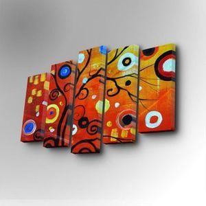 Tablou decorativ Art Five, 747AFV1208, Multicolor imagine