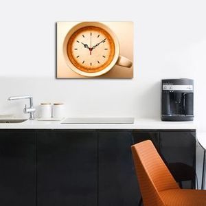 Tablou decorativ cu ceas Clockity, 248CTY1601, Multicolor imagine