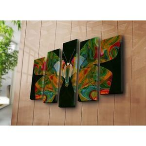 Tablou decorativ canvas Bonanza, 242BNZ5240, Multicolor imagine
