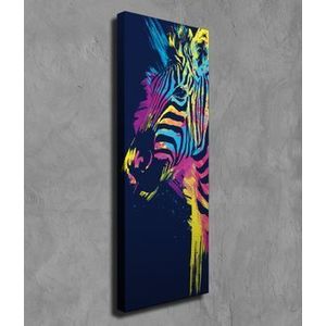 Tablou decorativ, Vega, Canvas 100 procente, lemn 100 procente, 30 x 80 cm, 265VGA1135, Multicolor imagine