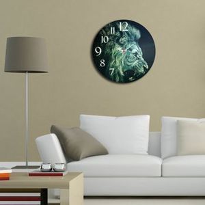 Ceas decorativ de perete Home Art, 238HMA3149, 40 cm, Multicolor imagine